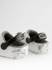 White Grey Star Wars Marble Slipper Clogs - Image 4 of 6