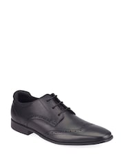 Črni usnjeni brogue šolski čevlji z vezalkami Start-Rite Tailor - Slika 4 iz 5