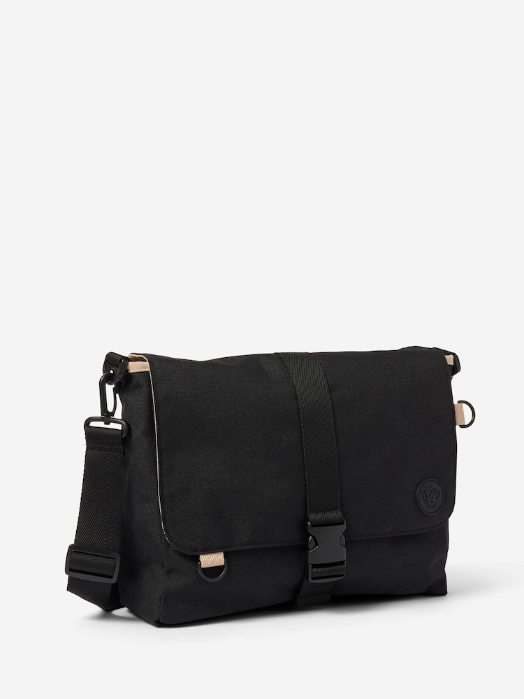 Smiggle Black Tobi Messenger Bag - Image 1 of 3 Smiggle Black Tobi Messenger Bag - Image 1 of 3