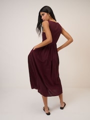 Nobodys Child Purple Cora Midi Dress - Image 2 of 5