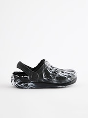 Black/White Slippers Clogs - Image 1 of 5