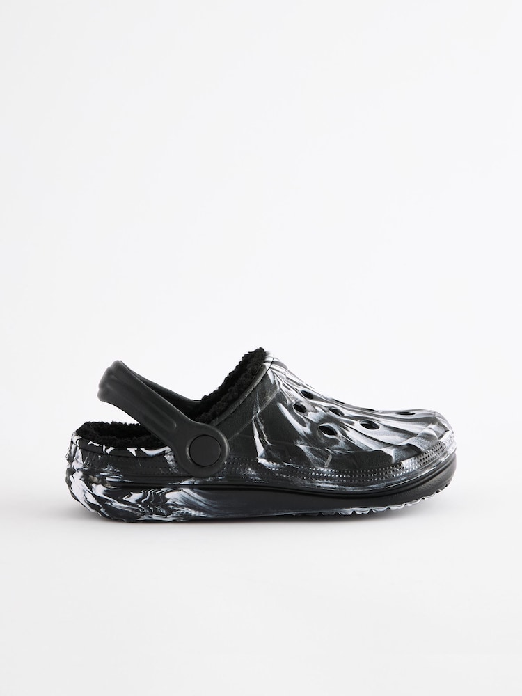 Black/White Slippers Clogs - Image 1 of 5