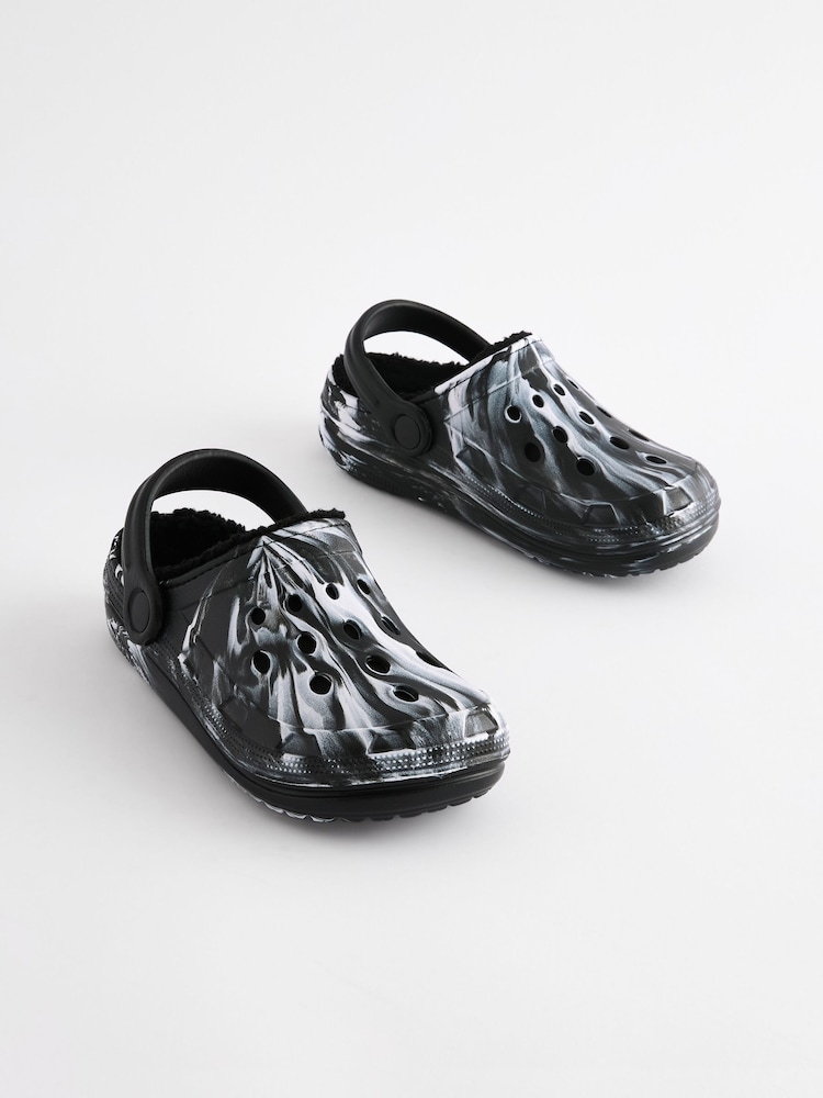 Black/White Slippers Clogs - Image 2 of 5