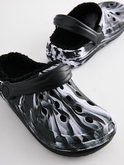 Black/White Slippers Clogs - Image 3 of 5