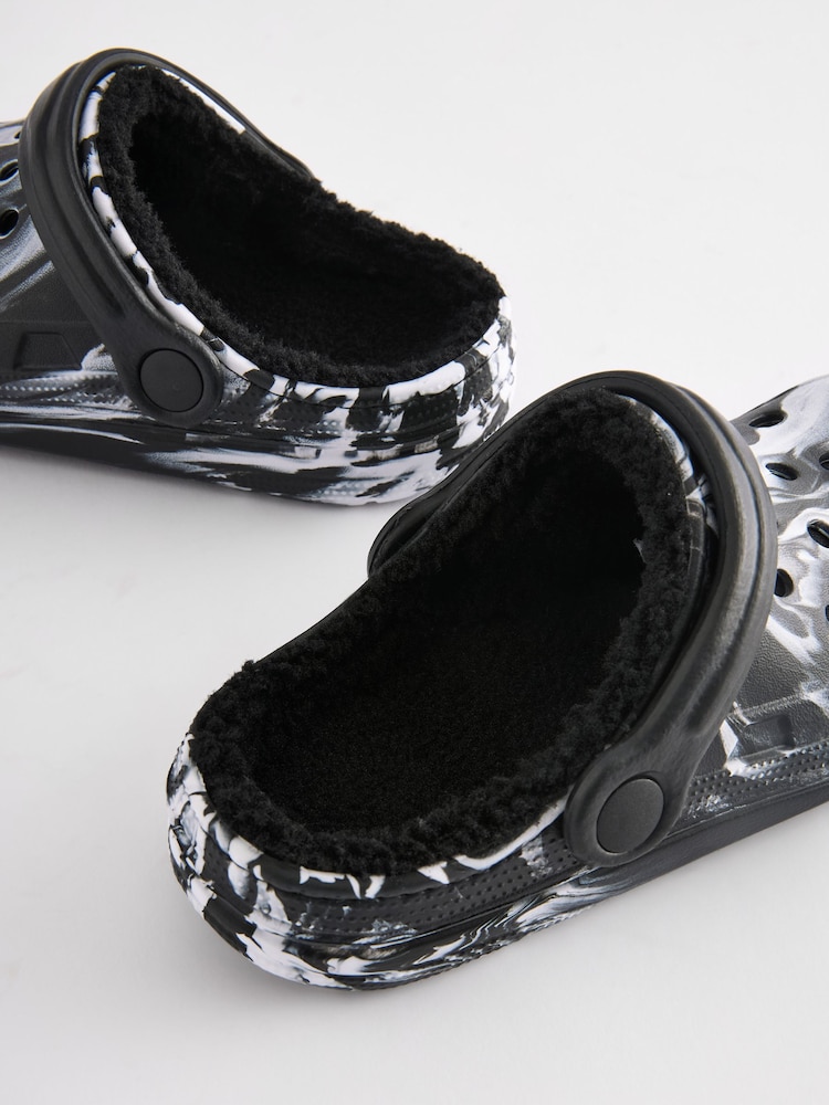 Black/White Slippers Clogs - Image 5 of 5