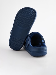 Navy Blue Slippers Clogs - Image 3 of 5