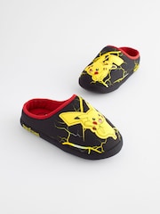 Black Pokemon Mule Slippers - Image 1 of 7