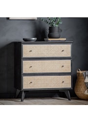 Gallery Home Natural Amber 3 Drawer Chest - Image 1 of 9