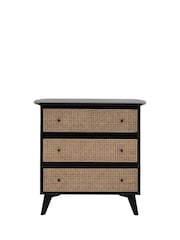 Gallery Home Natural Amber 3 Drawer Chest - Image 5 of 9
