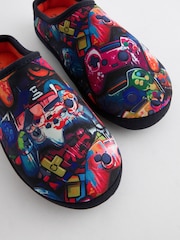 Bright Gamer Warm Lined Mule Slippers - Image 5 of 6