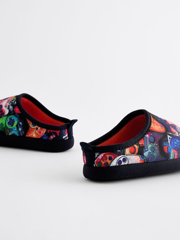 Bright Gamer Warm Lined Mule Slippers - Image 6 of 6 Bright Gamer Warm Lined Mule Slippers - Image 6 of 6