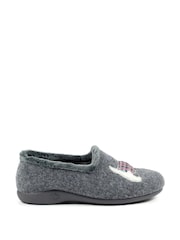 Lunar Lazy Dogz Monique Scottie Dog Full Slippers - Image 1 of 8