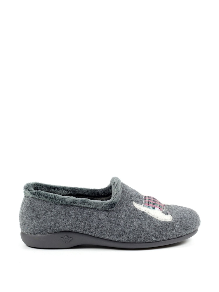 Lunar Lazy Dogz Monique Scottie Dog Full Slippers - Image 1 of 8
