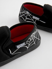 Black Spider-Man Cupsole Slippers - Image 4 of 5
