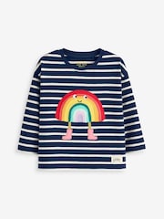 Rainbow 100% Cotton Long Sleeve Tops 4 Pack (3mths-7yrs) - Image 2 of 7