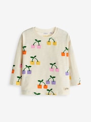 Rainbow 100% Cotton Long Sleeve Tops 4 Pack (3mths-7yrs) - Image 4 of 7