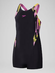 Speedo Legsuit-Badeanzug für Mädchen mit Print - Bild 1 von 5
