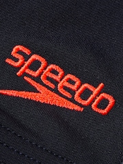 Speedo Boys Blue Digital Panel Jammer Swim Shorts - Image 5 of 6