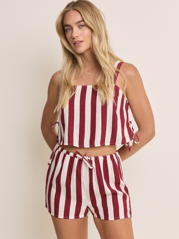 Nobodys Child Red Shannon Shorts - Image 1 of 5