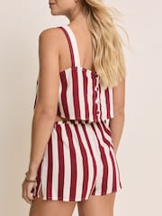 Nobodys Child Red Shannon Shorts - Image 2 of 5