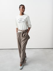 Ecru NYC Graphic Long Sleeve T-Shirt - Image 2 of 7