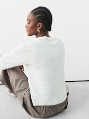 Ecru NYC Graphic Long Sleeve T-Shirt - Image 4 of 7