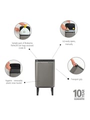 Brabantia Grey Bo Waste Bin Hi 4L - Image 5 of 5