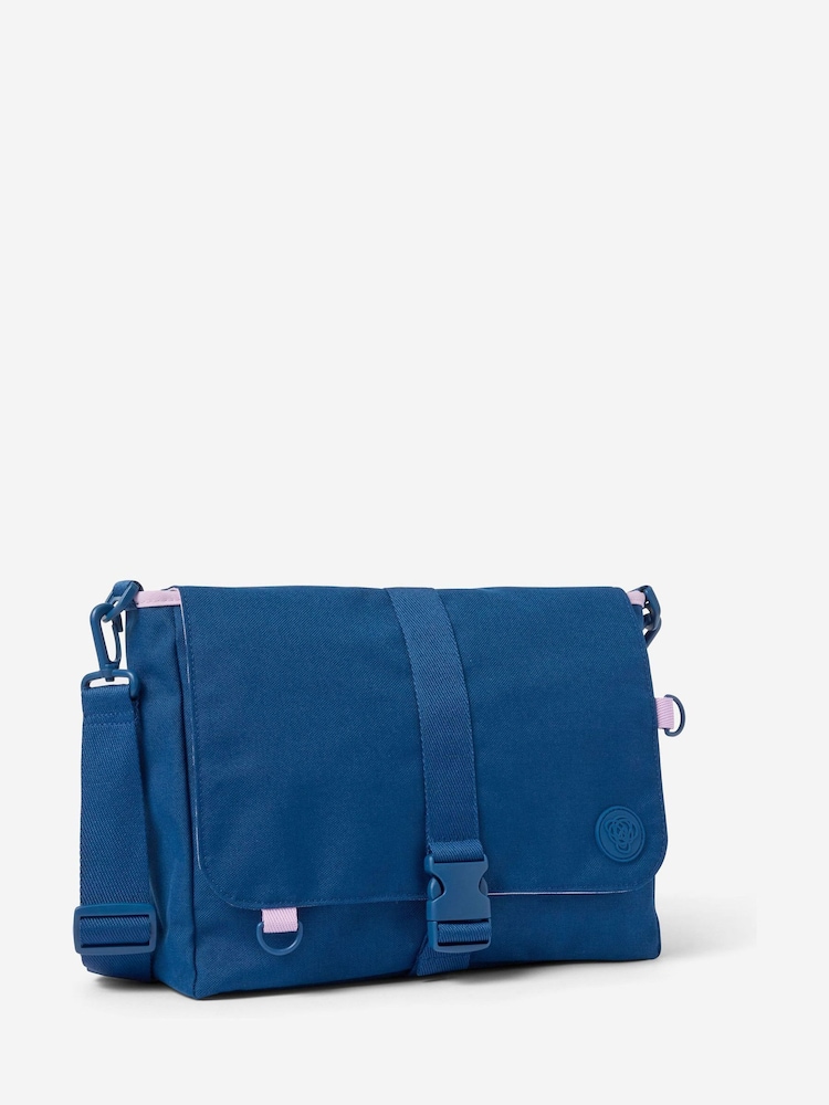 Smiggle Blue Tobi Messenger Bag - Image 1 of 3 Smiggle Blue Tobi Messenger Bag - Image 1 of 3