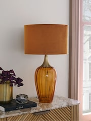 Amber Orange Hampton Table Lamp - Image 2 of 4