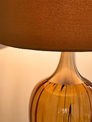 Amber Orange Hampton Table Lamp - Image 3 of 4