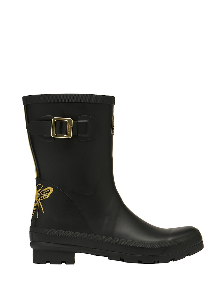 Joules Molly Welly Mid Height Printed Wellies - Image 1 of 6