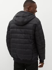 Lyle & Scott Baffle Padded Hooded Jacket - Image 3 of 7