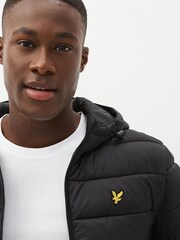 Lyle & Scott Baffle Padded Hooded Jacket - Image 5 of 7