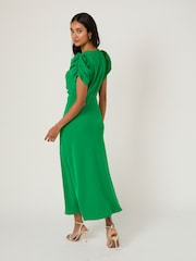 Nobodys Child Green Naomi Midi Dress - Image 2 of 5