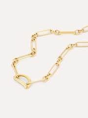 Dinny Hall Sterling Gold Trombone Chain Necklace - Image 2 of 3
