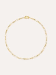 Dinny Hall Sterling Gold Trombone Chain Necklace - Image 3 of 3