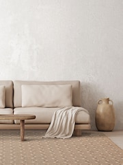 Asiatic Rugs Cream Global Lattice Rug - Image 1 of 6