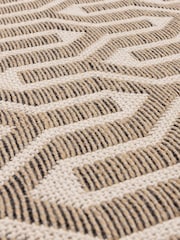 Asiatic Rugs Cream Global Lattice Rug - Image 6 of 6