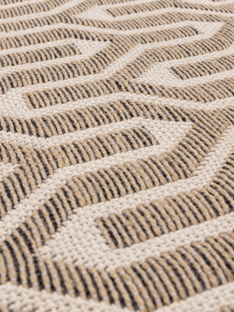 Asiatic Rugs Cream Global Lattice Rug - Image 6 of 6
