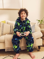 Multi Fluro Marble Fleece All-In-One (3-16yrs) - Image 2 of 7