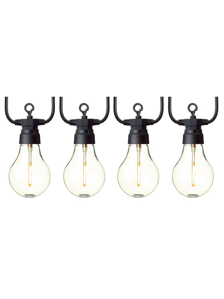 Premier Decorations Ltd Garden 20 Warm White Connectable Festoon Lights - Image 2 of 3