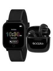 Peers Hardy Tikkers Teen Series 10 Black Smart Watch and Earbuds Set - Image 1 of 8