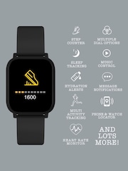 Peers Hardy Tikkers Teen Series 10 Black Smart Watch and Earbuds Set - Image 5 of 8
