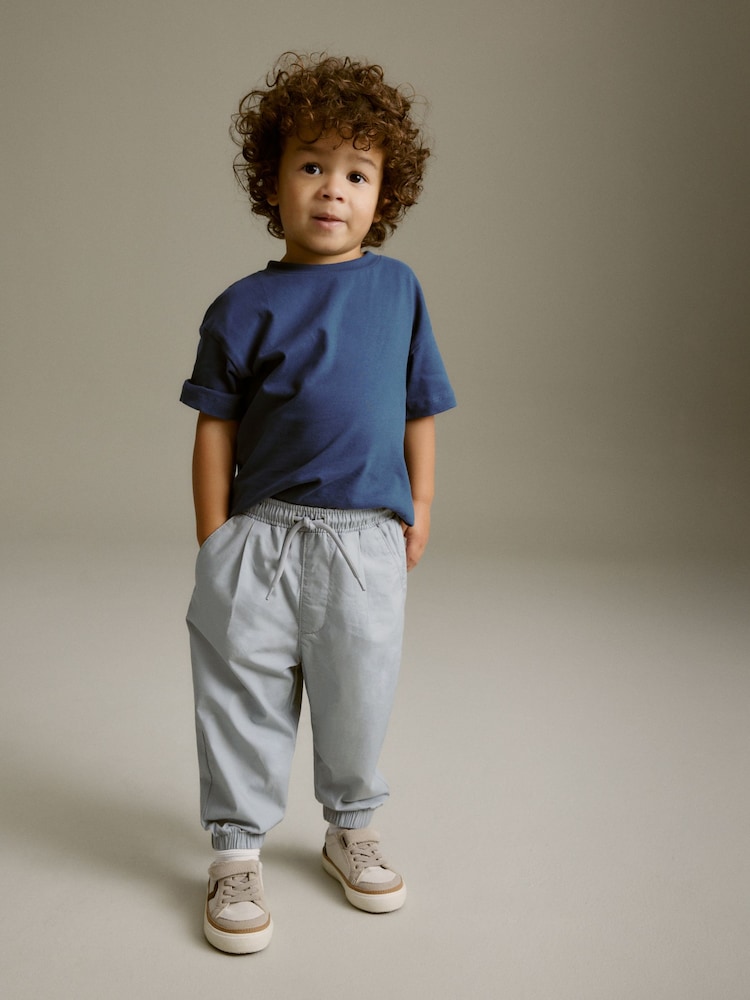 Pale Blue Parachute Trousers (3mths-7yrs) - Image 2 of 7