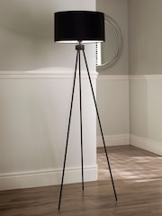 Pacific Black Houston Matt Tripod Floor Lamp - Image 1 of 2