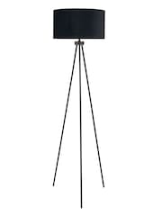 Pacific Black Houston Matt Tripod Floor Lamp - Image 2 of 2