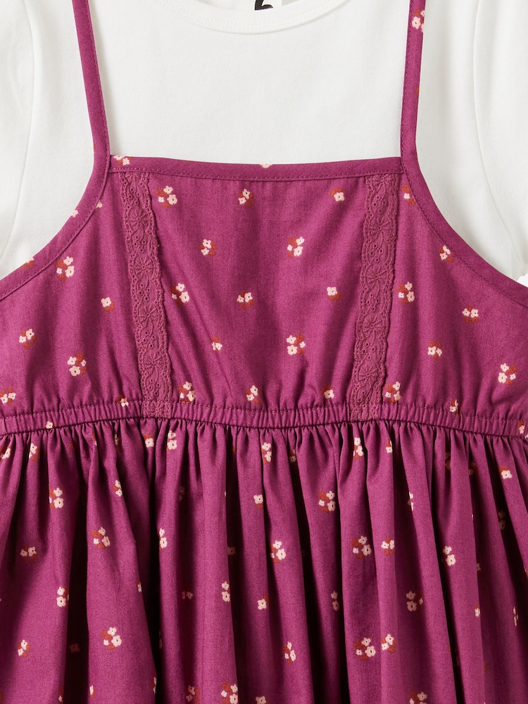 Cotton On Red Tessa Two Piece Dress - Image 2 of 3