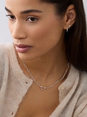 Dinny Hall Sterling Silver Trombone Chain Necklace - Image 2 of 3