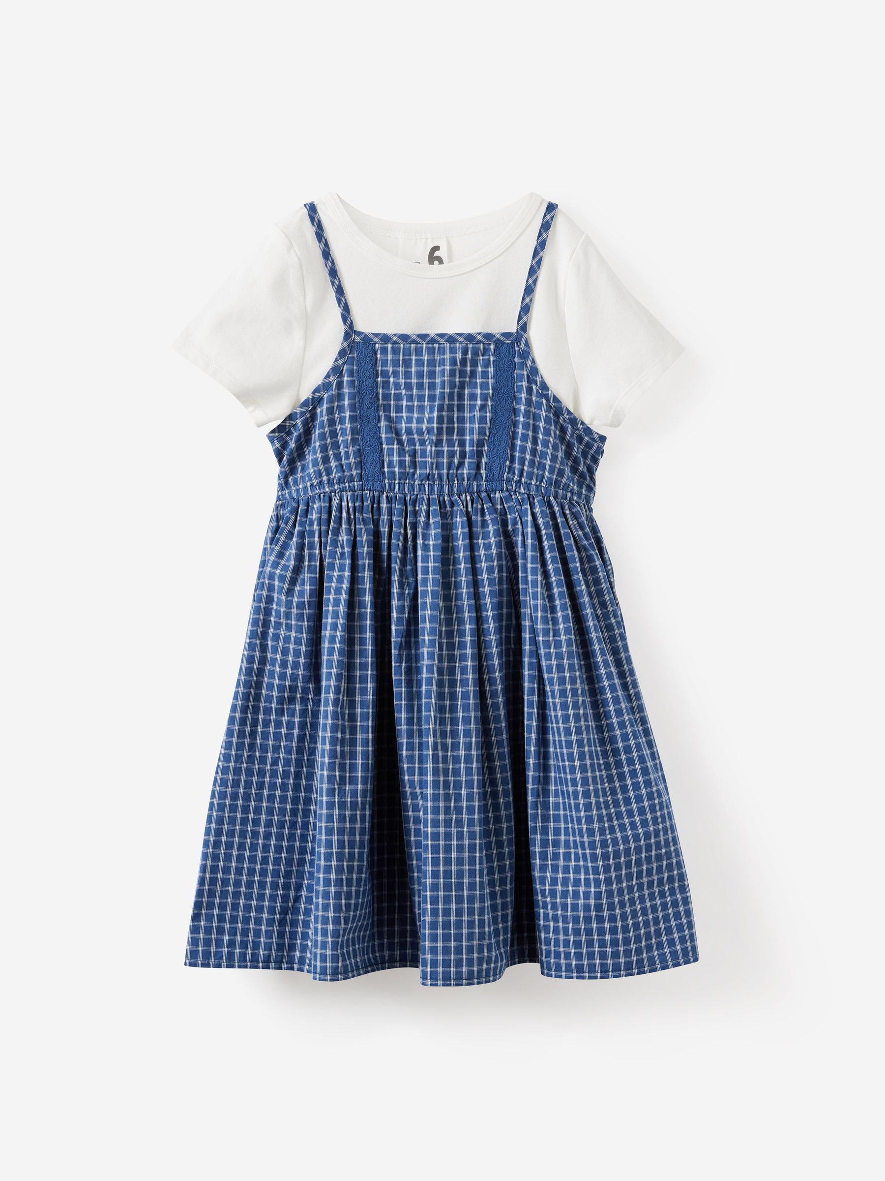 ツーピースドレス Next：日本 ブルー - Cotton On Tessa ツーピースドレス from Next Japan