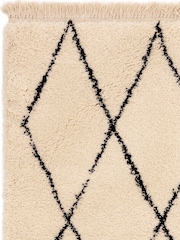 Asiatic Rugs Cream Rocco Diamond Rug - Image 4 of 5